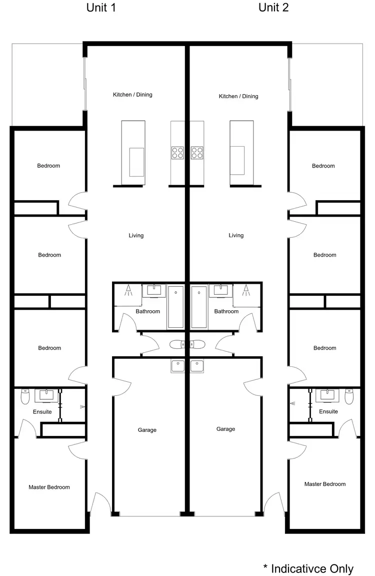 Floorplan of Homely semi-detached listing, 2/29 Urara Lane, Taree NSW 2430