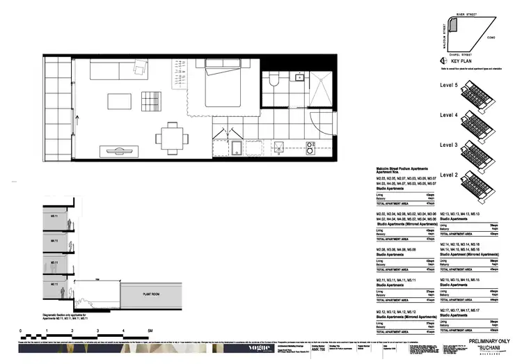 Floorplan of Homely apartment listing, 315/31 Malcolm Street, South Yarra VIC 3141