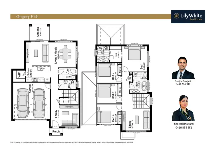 Floorplan of Homely house listing, 232 Turner Road, Gregory Hills NSW 2557