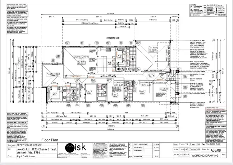 Floorplan of Homely house listing, 63 Chenin Street, Wollert VIC 3750