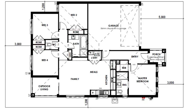 Floorplan of Homely house listing, Address available on request