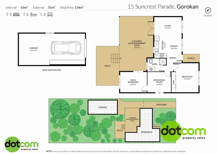 Floorplan of Homely house listing, 15 Suncrest Parade, Gorokan NSW 2263