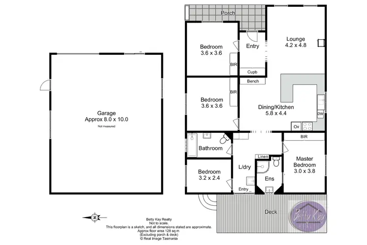 Floorplan of Homely house listing, 628 Irishtown Road, Irishtown TAS 7330
