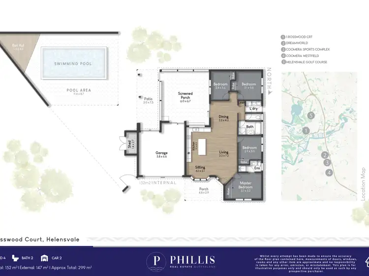 Floorplan of Homely house listing, 1 Rosswood Court, Helensvale QLD 4212