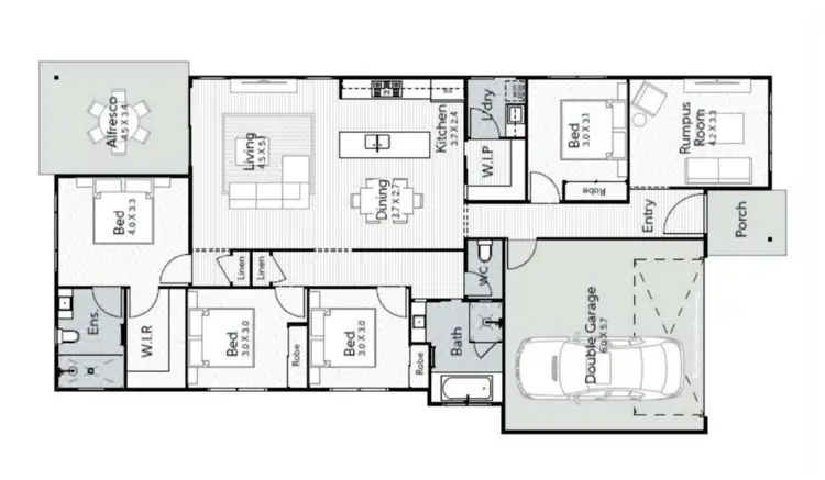 Floorplan of Homely house listing, Address available on request