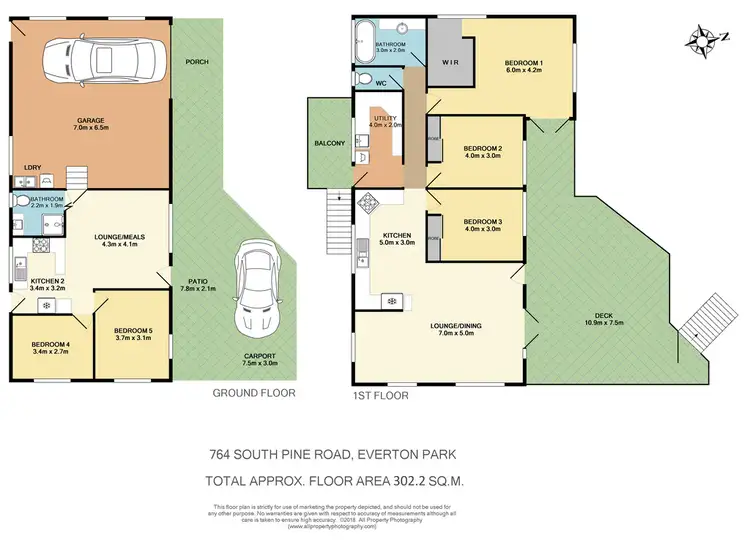 Floorplan of Homely house listing, 764 SOUTH PINE ROAD, Everton Park QLD 4053
