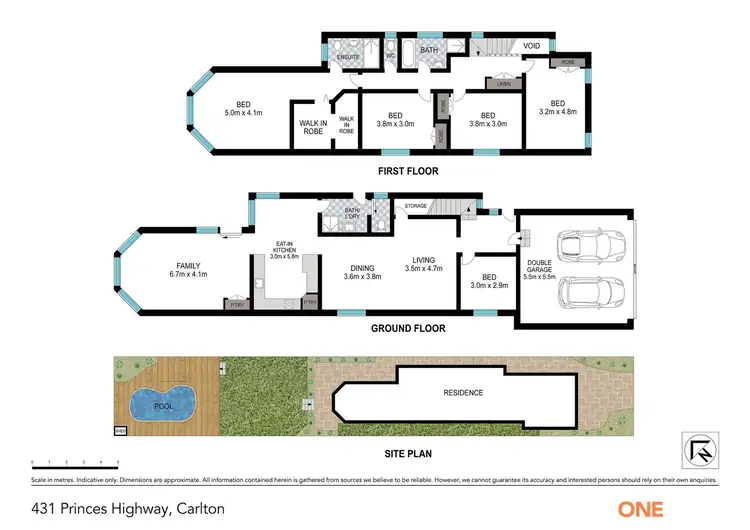Floorplan of Homely house listing, 431 Princes Highway, Carlton NSW 2218