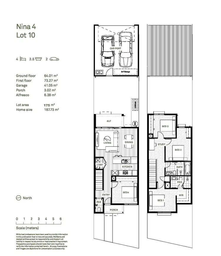 Floorplan of Homely townhouse listing, Lot 10 Tackle Drive, Point Cook VIC 3030