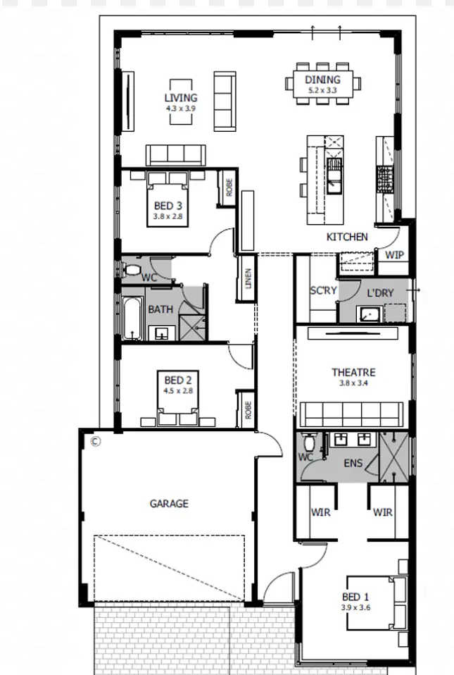 Floorplan of Homely house listing, Address available on request