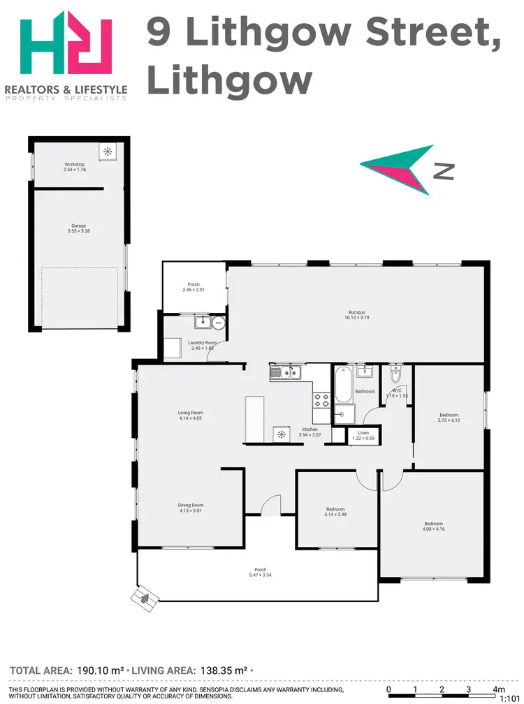 Floorplan of Homely house listing, 9 Lithgow Street, Lithgow NSW 2790