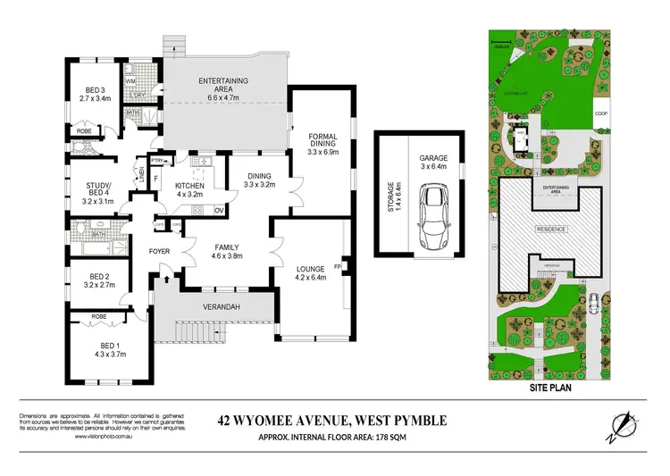 Floorplan of Homely house listing, 42 Wyomee Avenue, West Pymble NSW 2073