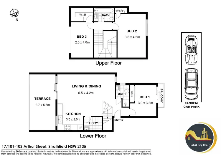 Floorplan of Homely unit listing, 17/101-103 Arthur Street, Strathfield NSW 2135
