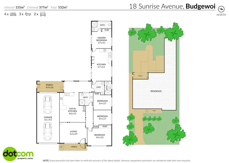 Floorplan of Homely house listing, 18 Sunrise Avenue, Budgewoi NSW 2262