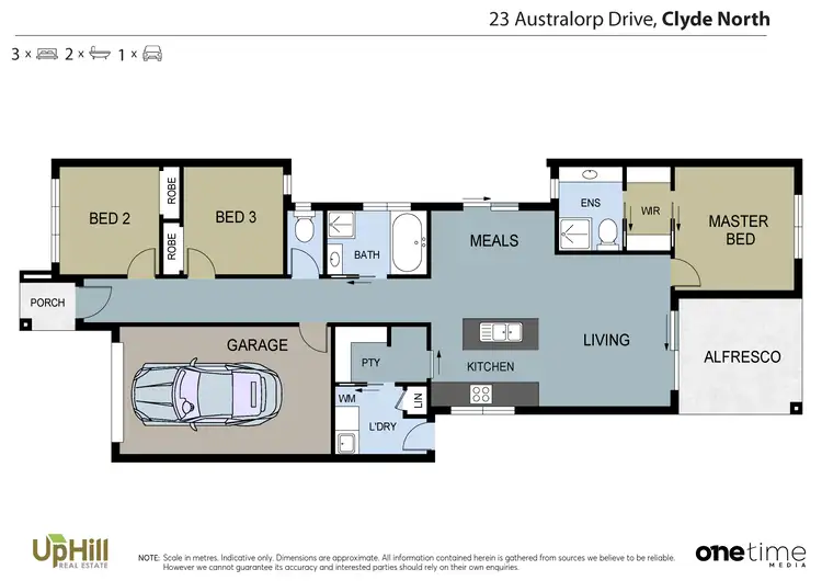 Floorplan of Homely house listing, 23 Australorp Drive, Clyde North VIC 3978