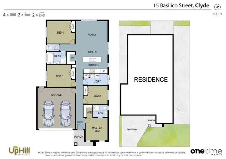 Floorplan of Homely house listing, 15 Basilico Street, Clyde VIC 3978