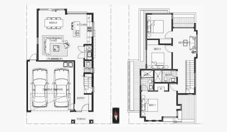 Floorplan of Homely townhouse listing, Address available on request