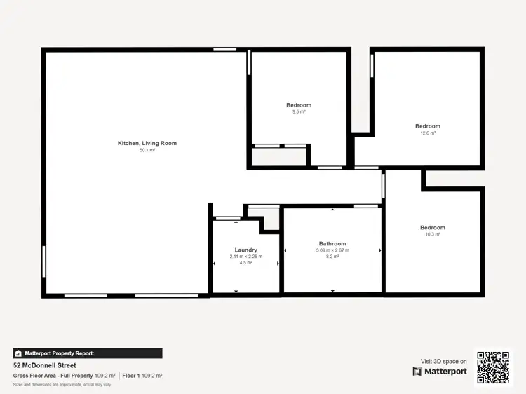 Floorplan of Homely house listing, 52 Mcdonnell Street, Forbes NSW 2871