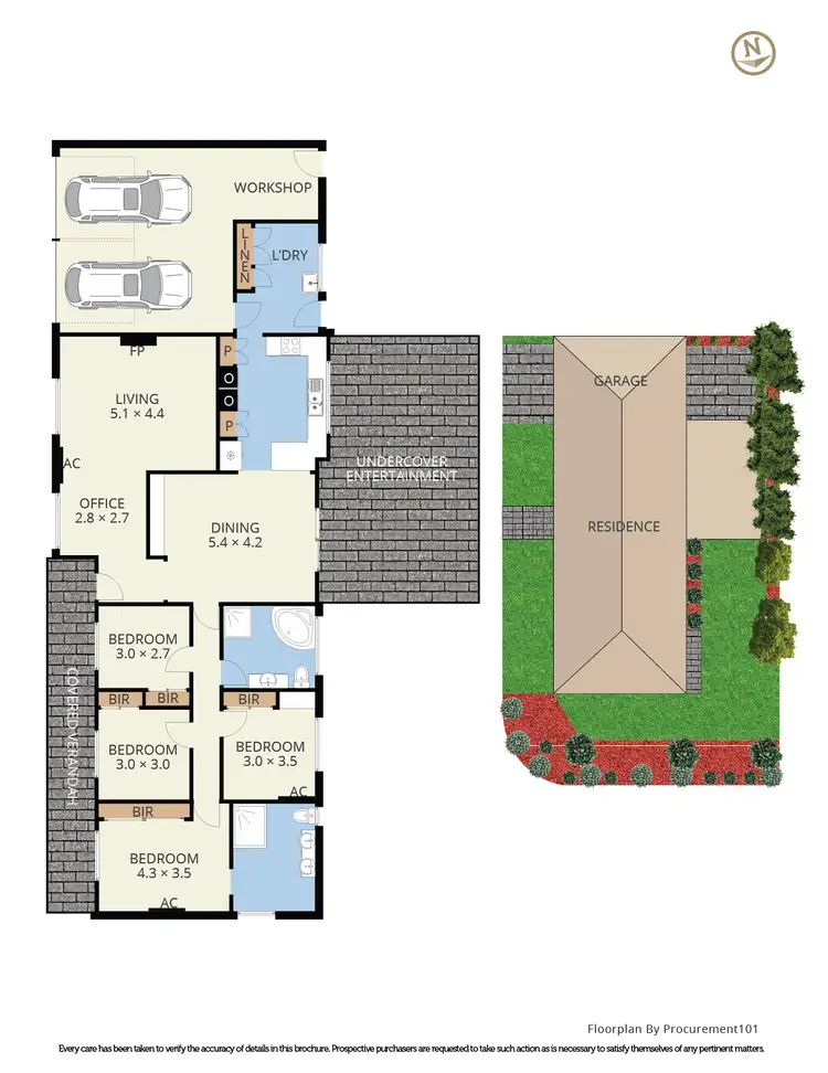 Floorplan of Homely house listing, 79 Somerset Drive, Dandenong North VIC 3175