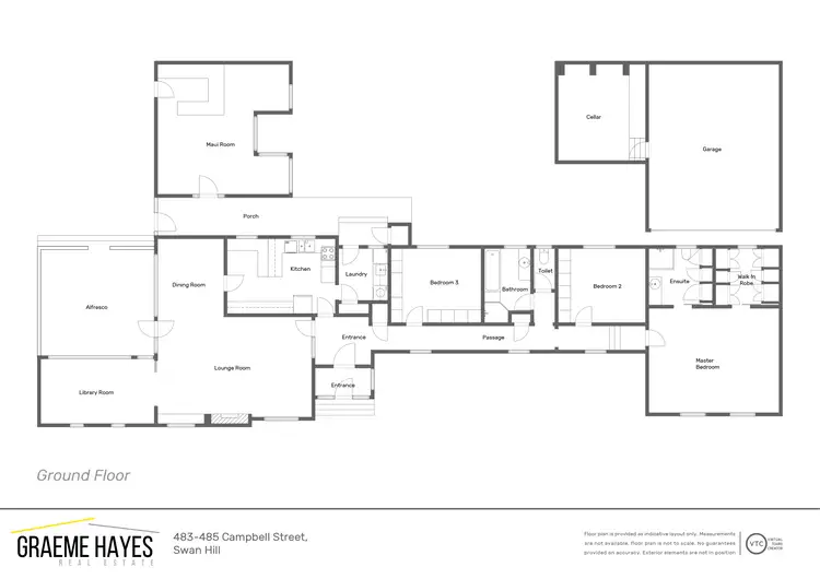 Floorplan of Homely house listing, 483-485 Campbell Street, Swan Hill VIC 3585