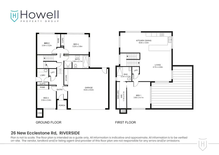 Floorplan of Homely house listing, 26 New Ecclestone Road, Riverside TAS 7250