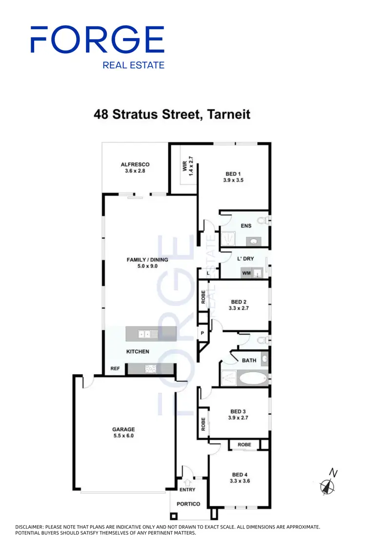 Floorplan of Homely house listing, 48 Stratus Street, Tarneit VIC 3029