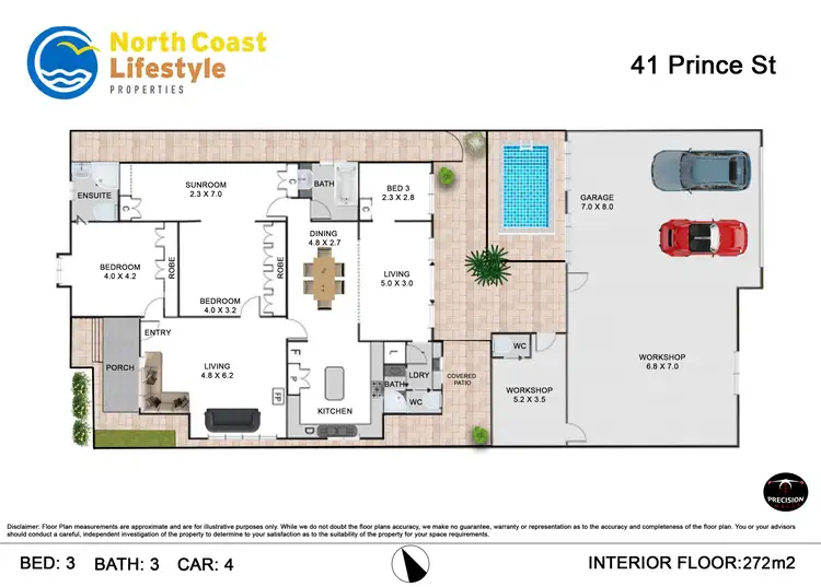 Floorplan of Homely house listing, 41 Prince Street, Mullumbimby NSW 2482