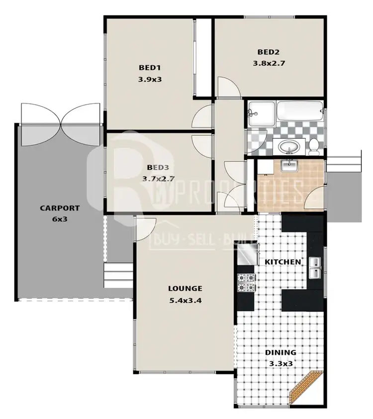 Floorplan of Homely house listing, 70 Angle Road South, Leumeah NSW 2560