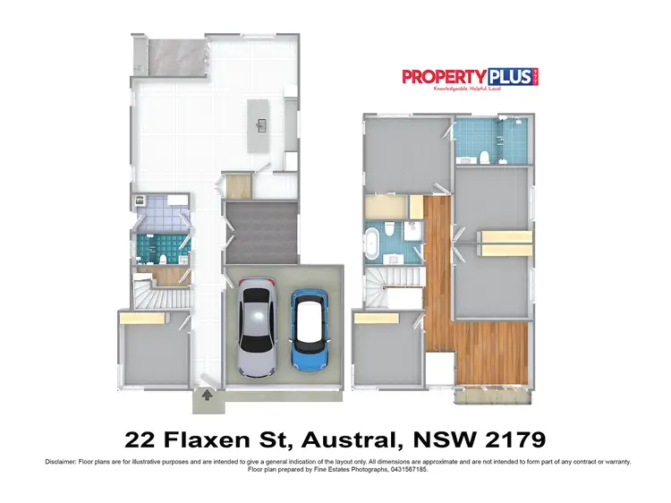 Floorplan of Homely house listing, 22 Flaxen Street, Austral NSW 2179