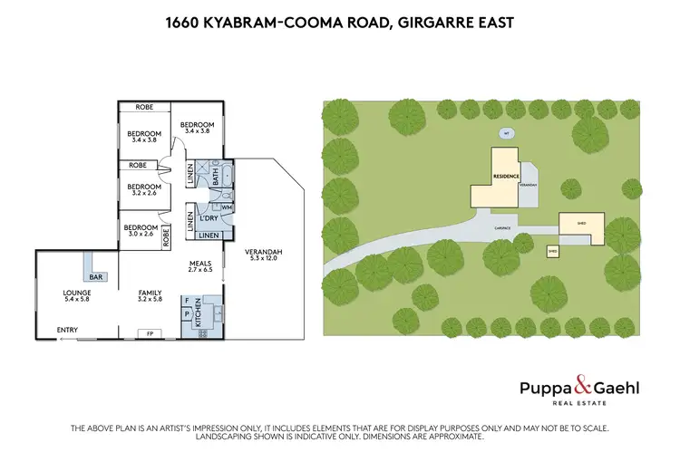 Floorplan of Homely house listing, 1660 Kyabram-Cooma Road, Girgarre East VIC 3616