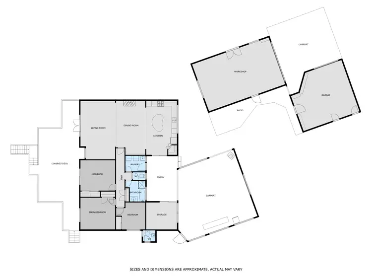 Floorplan of Homely house listing, 91 River Street, Corowa NSW 2646