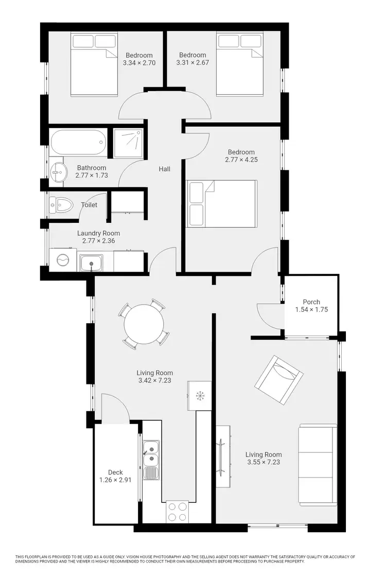 Floorplan of Homely house listing, 1 Birralee Avenue, Mildura VIC 3500