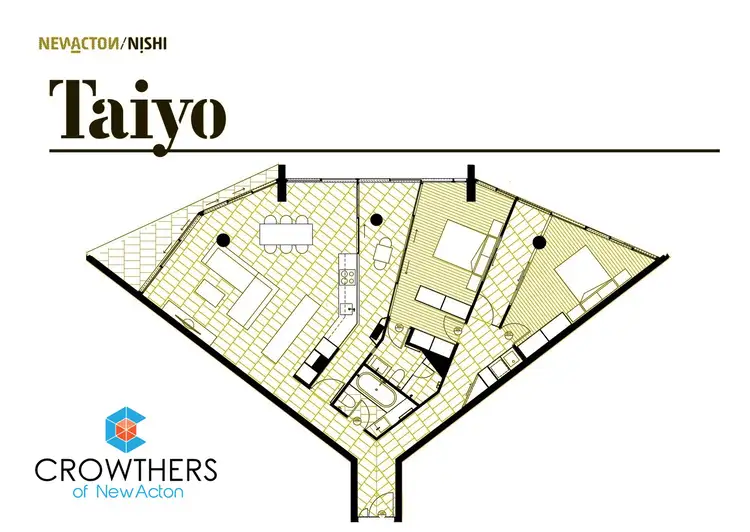 Floorplan of Homely unit listing, 509/25 Edinburgh Ave, City ACT 2601