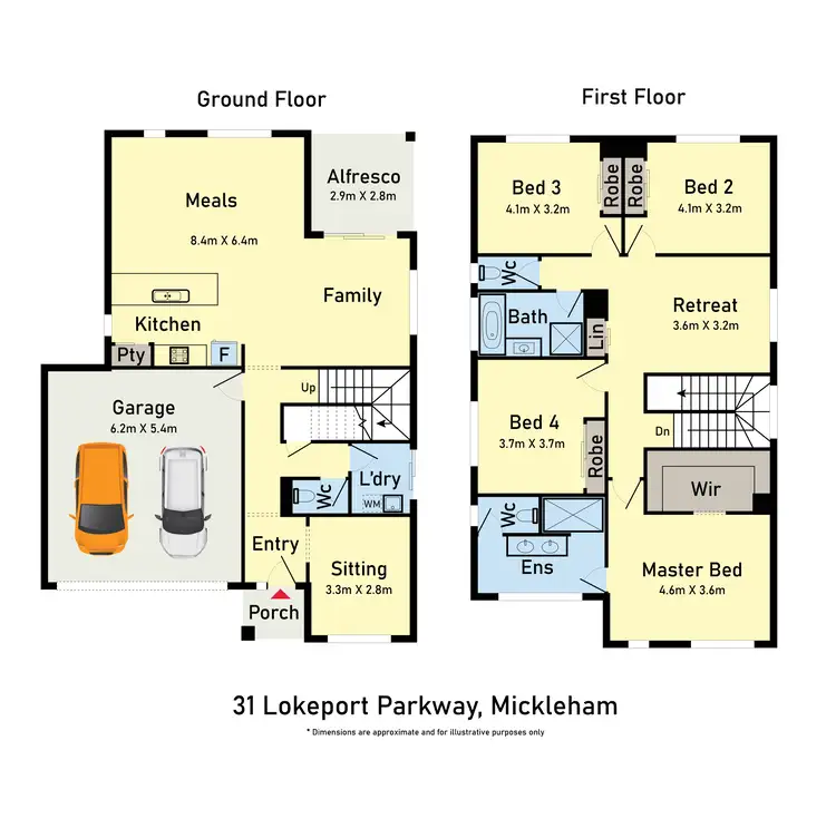 Floorplan of Homely house listing, 31 Lokeport Parkway, Mickleham VIC 3064