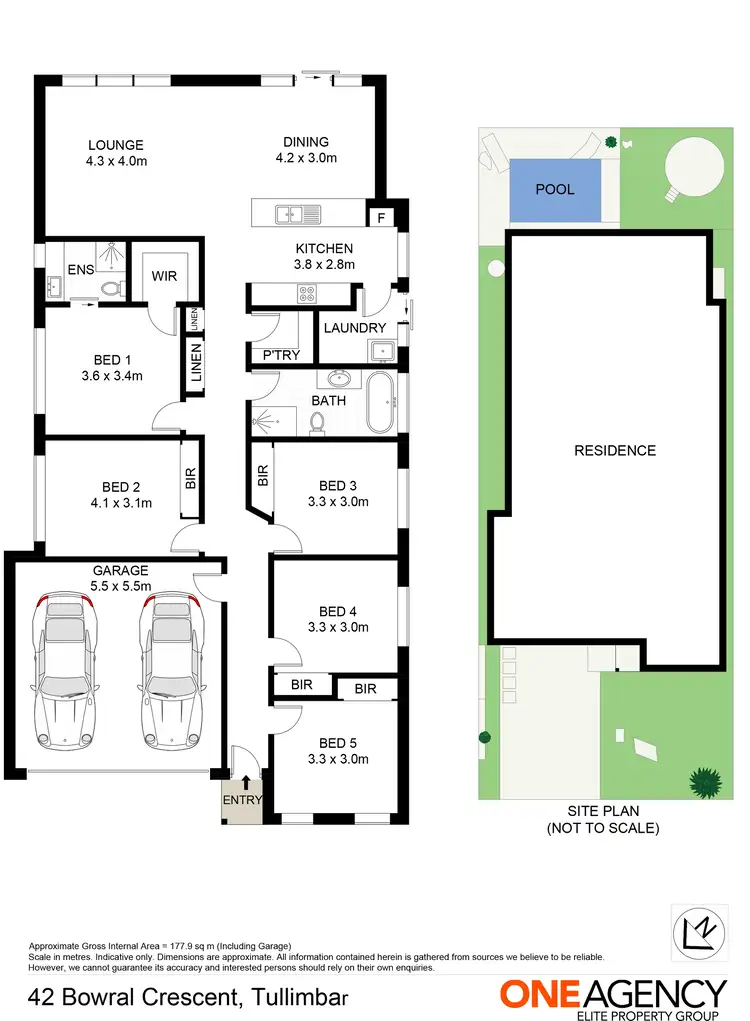 Floorplan of Homely house listing, 42 Bowral Crescent, Tullimbar NSW 2527