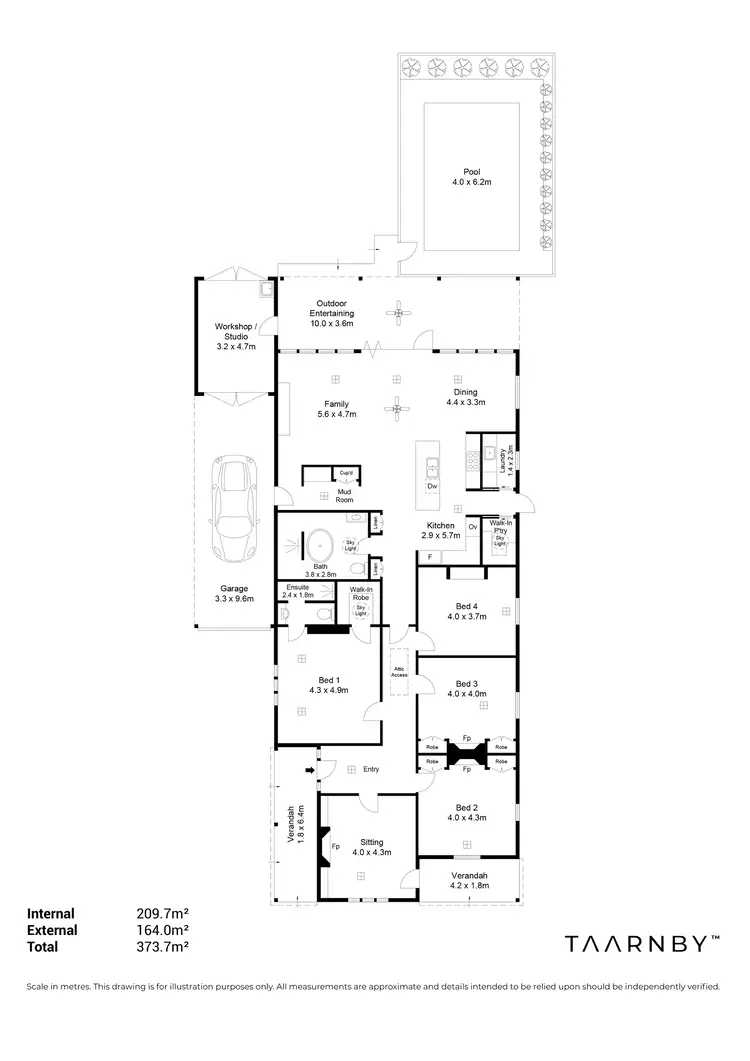 Floorplan of Homely house listing, 27 Fashoda Street, Hyde Park SA 5061