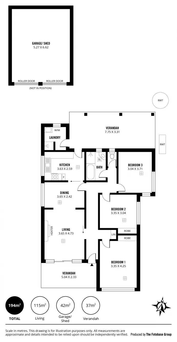 Floorplan of Homely house listing, 14 Smith Avenue, Hove SA 5048