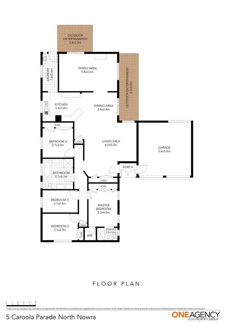 Floorplan of Homely house listing, 5 Caroola Parade, North Nowra NSW 2541