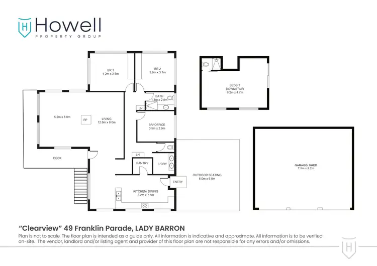 Floorplan of Homely house listing, 49 Franklin Parade, Lady Barron TAS 7255