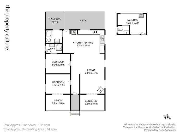 Floorplan of Homely house listing, 42 Lymington Road, Cygnet TAS 7112