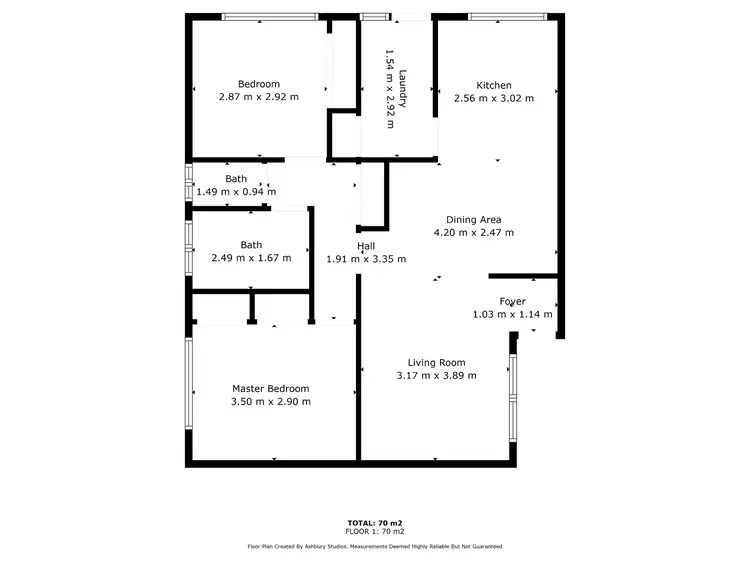 Floorplan of Homely unit listing, 3/746 East Street, Albury NSW 2640