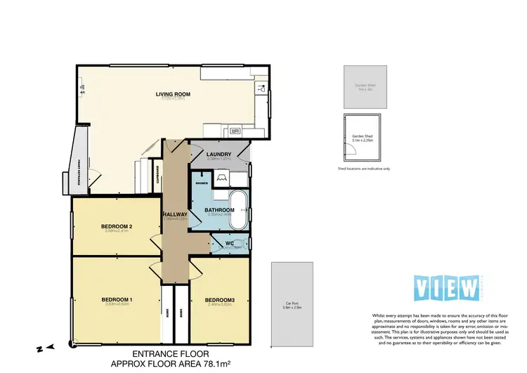 Floorplan of Homely house listing, 39 Laura Street, Latrobe TAS 7307