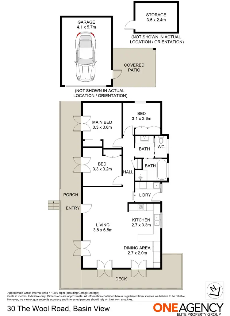 Floorplan of Homely house listing, 30 The Wool Road, Basin View NSW 2540