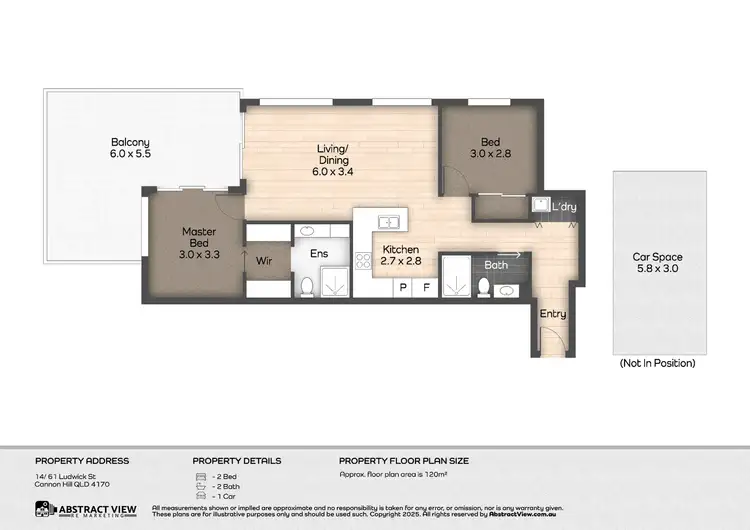 Floorplan of Homely unit listing, 14/61 Ludwick Street, Cannon Hill QLD 4170