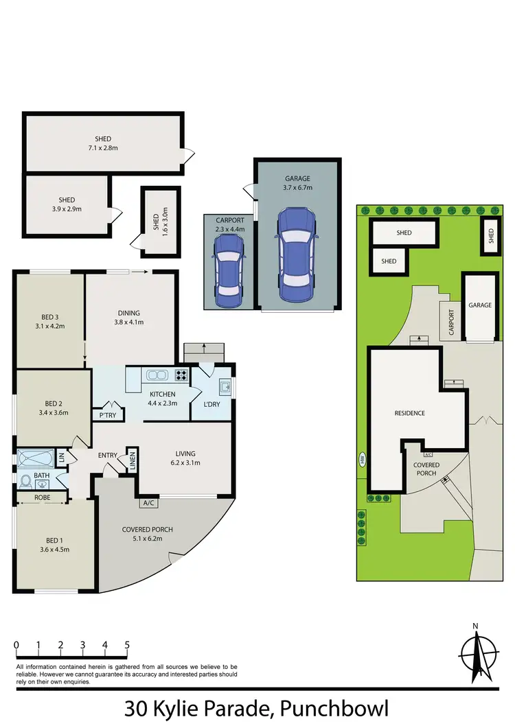 Floorplan of Homely house listing, 30 Kylie Parade, Punchbowl NSW 2196