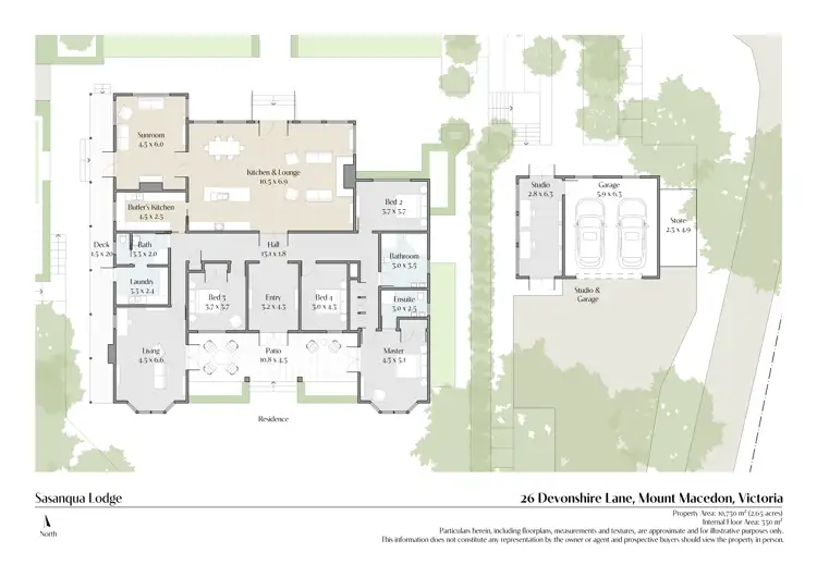 Floorplan of Homely house listing, 26 Devonshire Lane, Mount Macedon VIC 3441