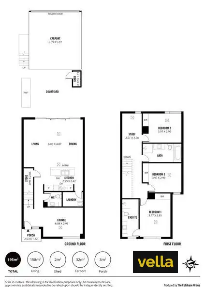 Floorplan of Homely townhouse listing, 131 Buchanan Drive, Woodforde SA 5072