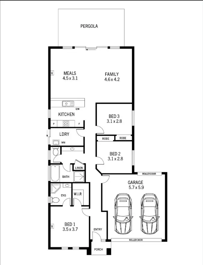 Floorplan of Homely house listing, 119 Peerless Road, Munno Para West SA 5115
