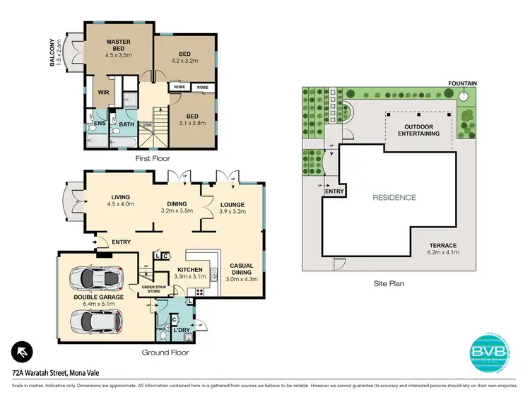 Floorplan of Homely townhouse listing, 72A Waratah Street, Mona Vale NSW 2103