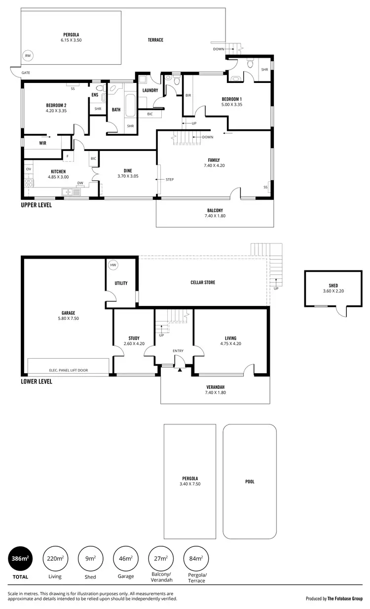 Floorplan of Homely house listing, 12 Lascelles Avenue, Beaumont SA 5066