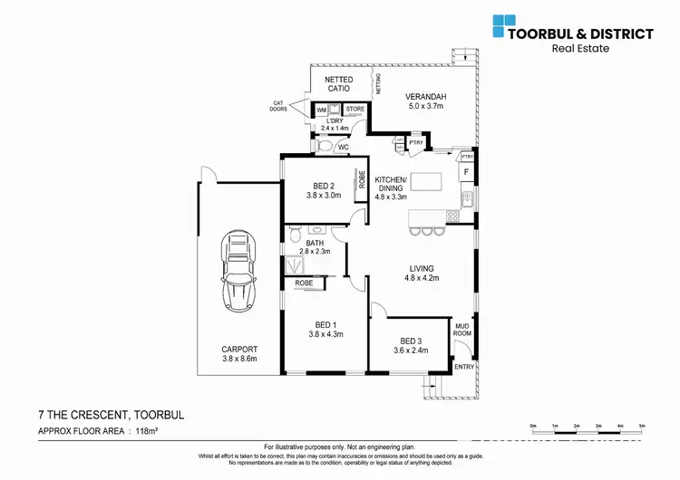 Floorplan of Homely house listing, 7 The Crescent, Toorbul QLD 4510